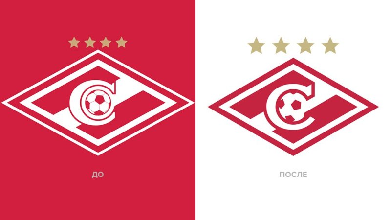 Новый логотип ФК Спартак Москва