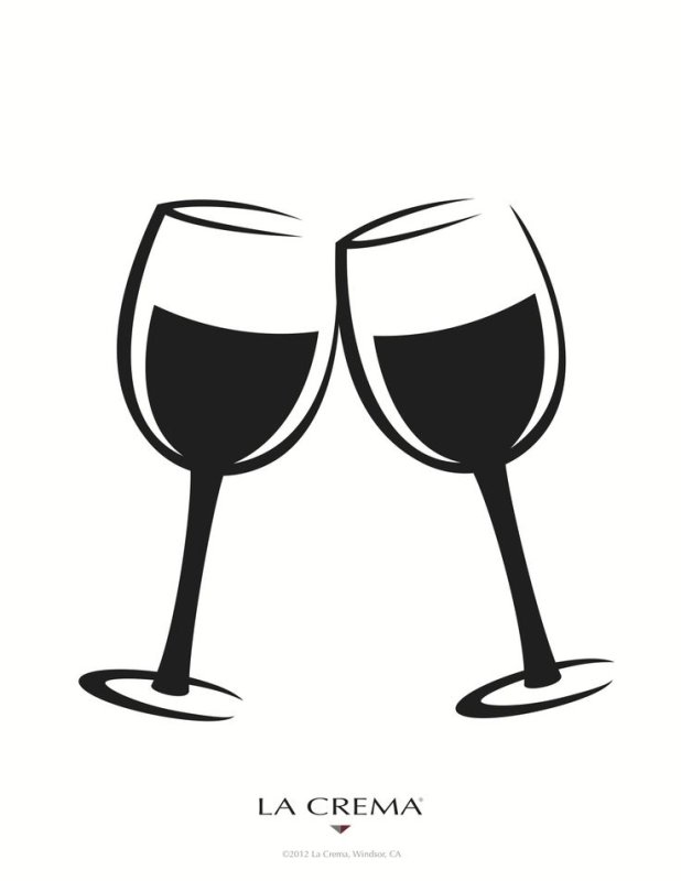 Бокал силуэт