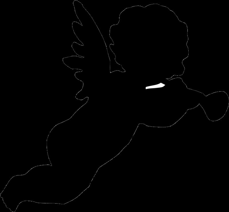 Трафарет "ангелы"