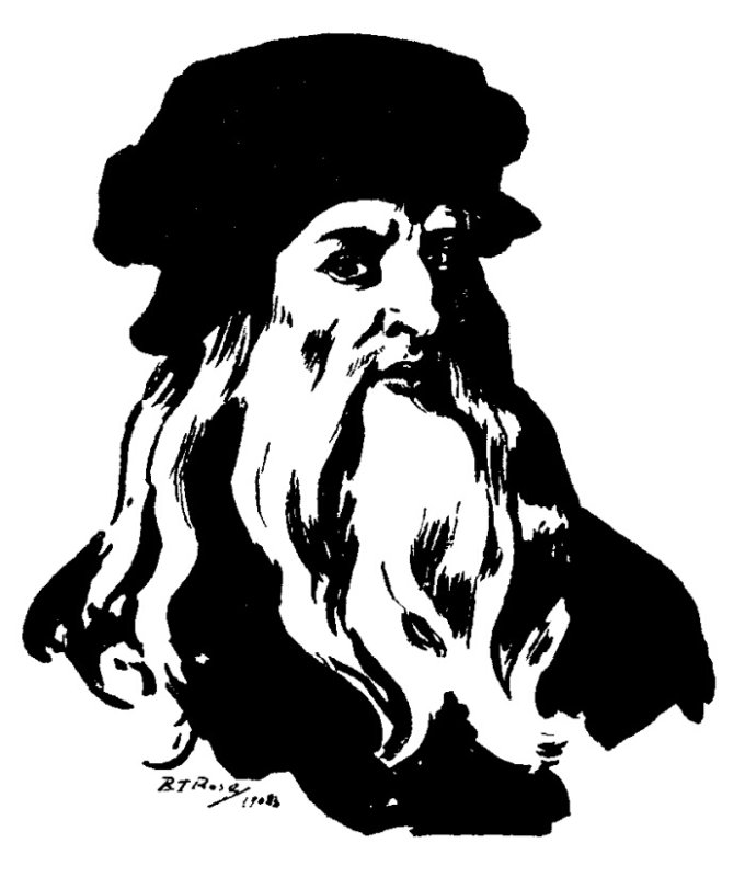 Леонардо да Винчи вектор