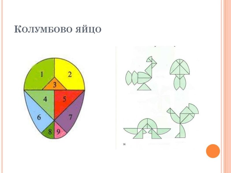 Яйцо Колумба схемы