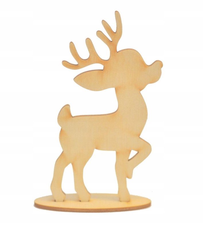Фигурка оленя из фанеры