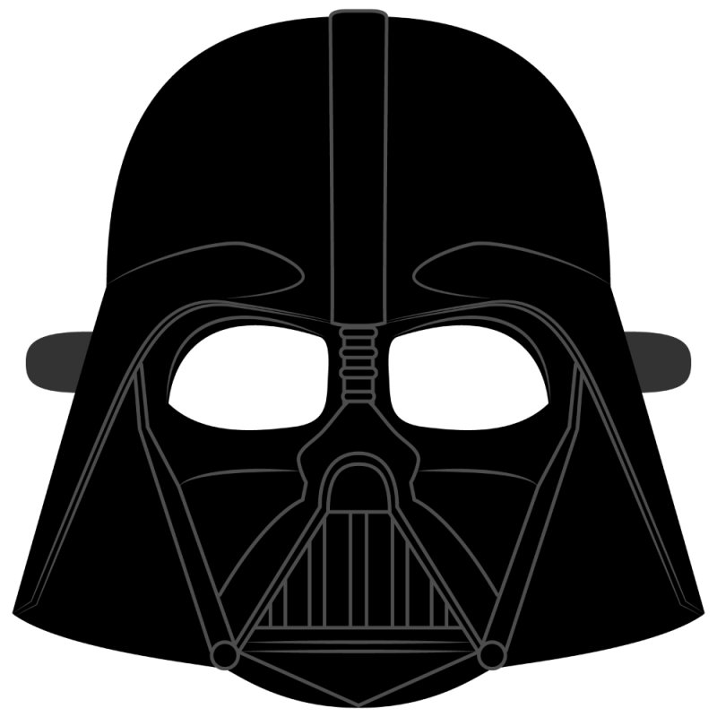 Маска из Звездных войн Дарт Вейдер