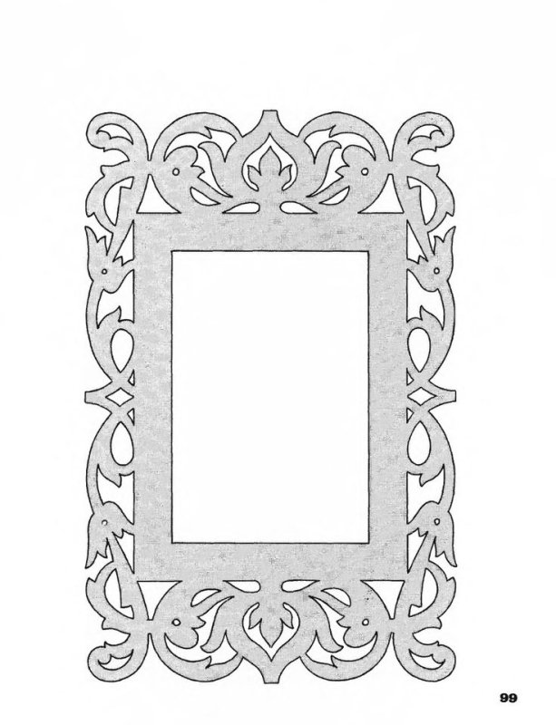 Рамка выпиливание