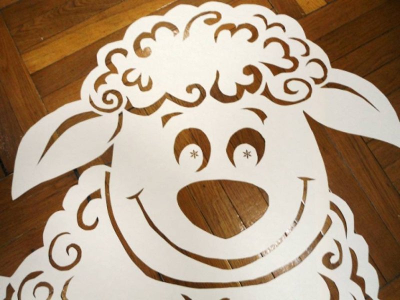 Вытынанки овца