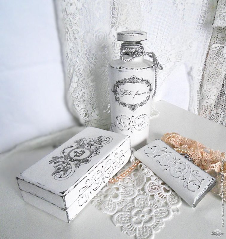 Декупаж френч Винтаж