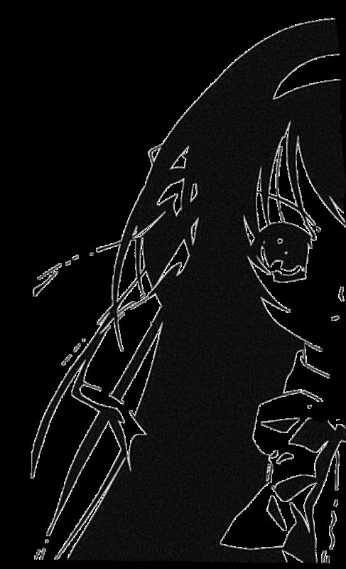 Трафарет аниме