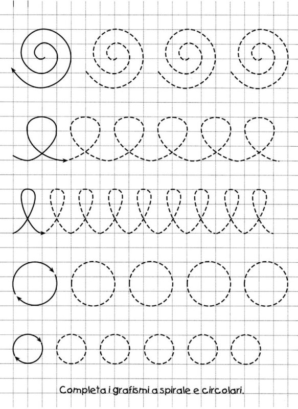 Прописи цифры обводилки для детей