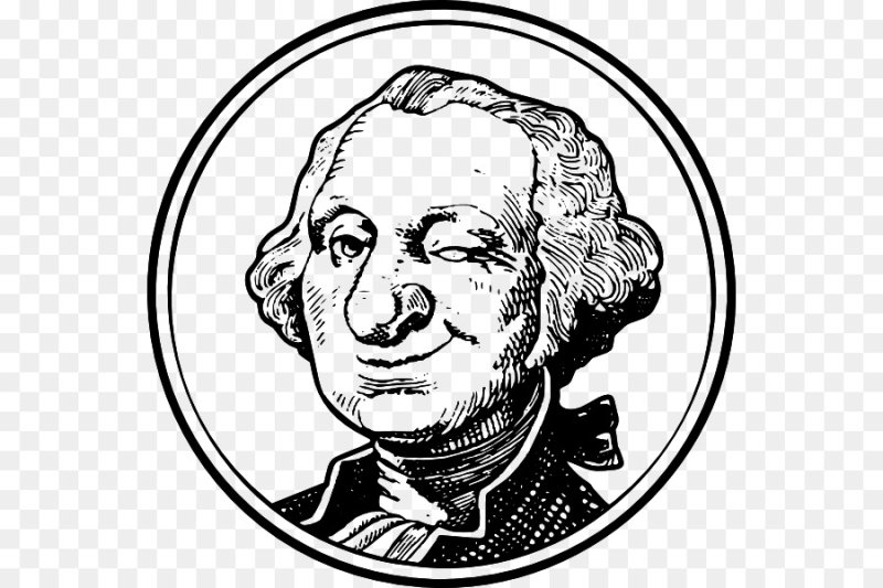 Джордж Вашингтон карикатура