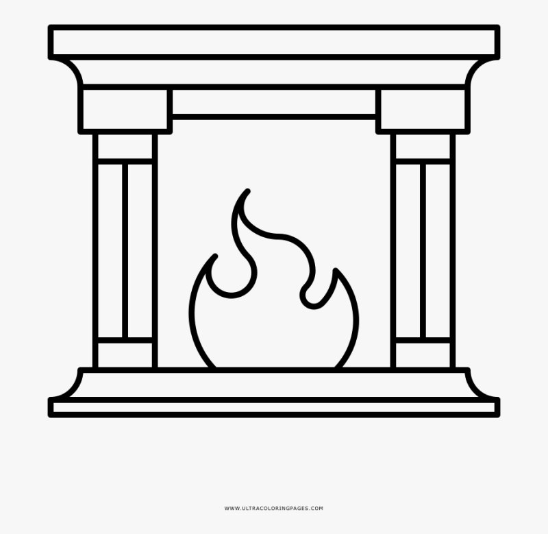 Векторный камин