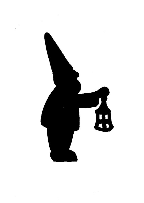 Гномики теневой театр