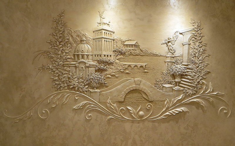 Штукатурка барельеф ВГТ