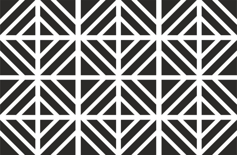 Трафарет "геометрический"