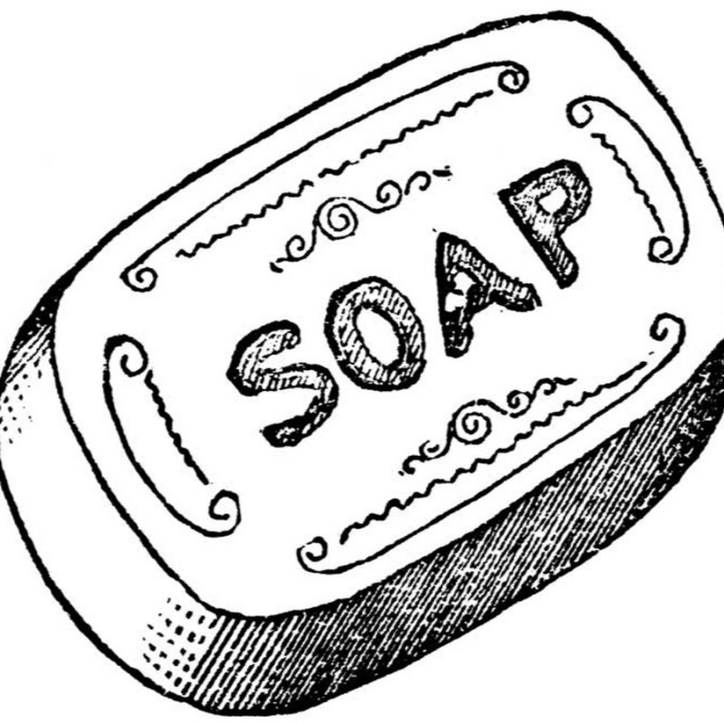 Мыло раскраска для детей