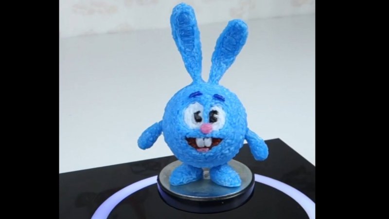 Крош из 3д ручки