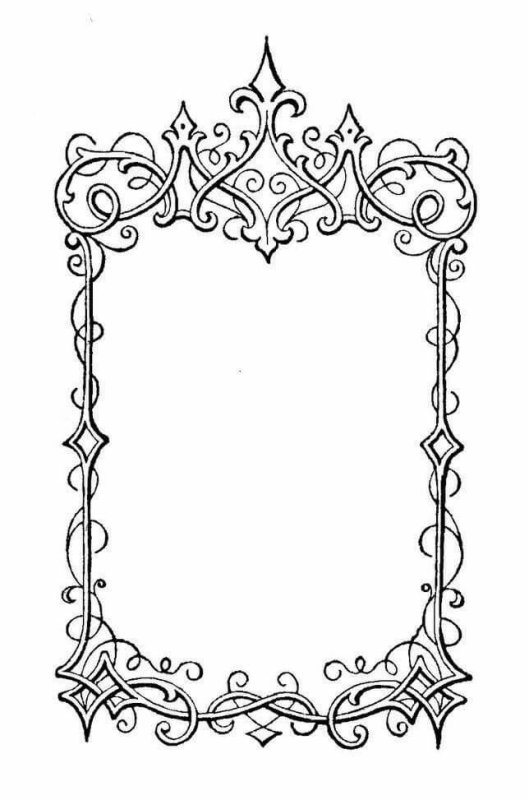 Узорчатая рамка