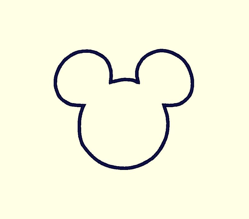 Микки Маус голова