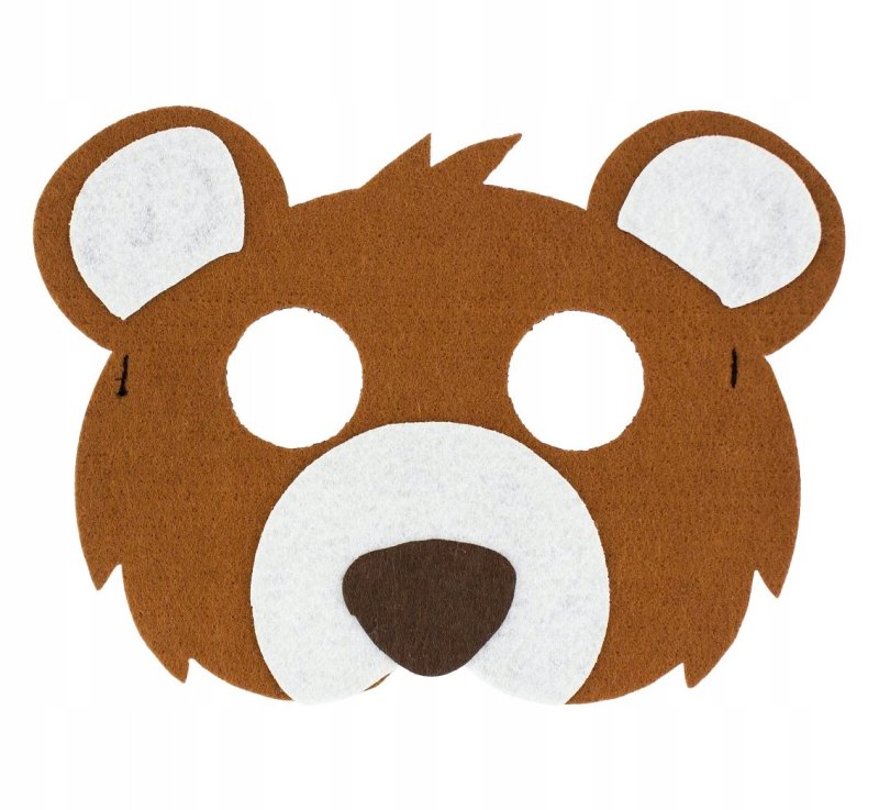 Маска медведь