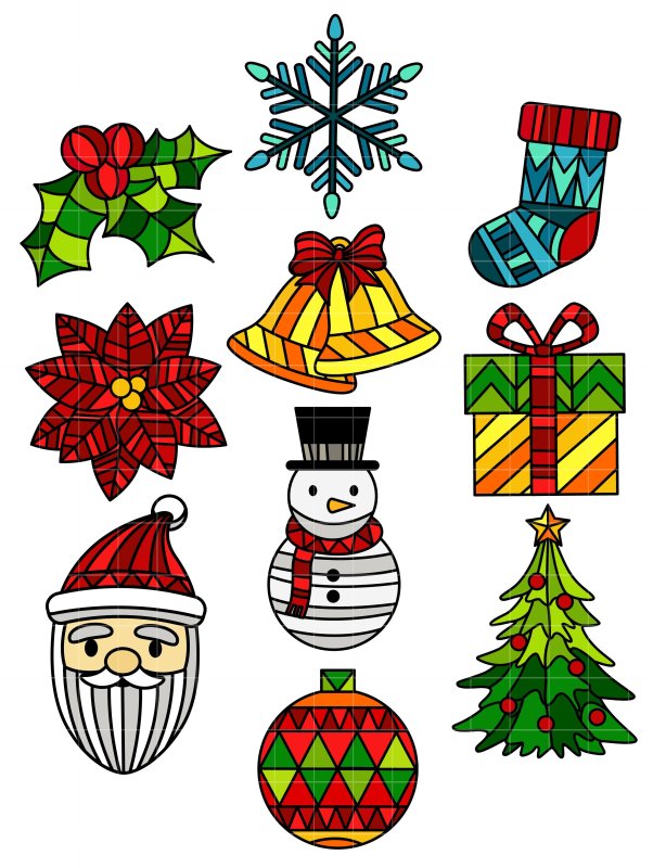 Новогодние рисунки