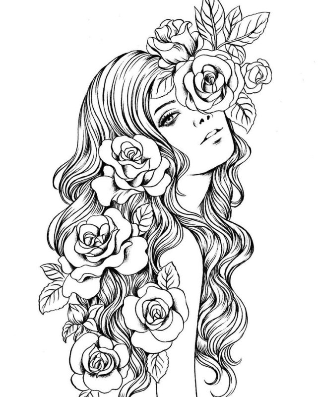 Раскраски очень красивые