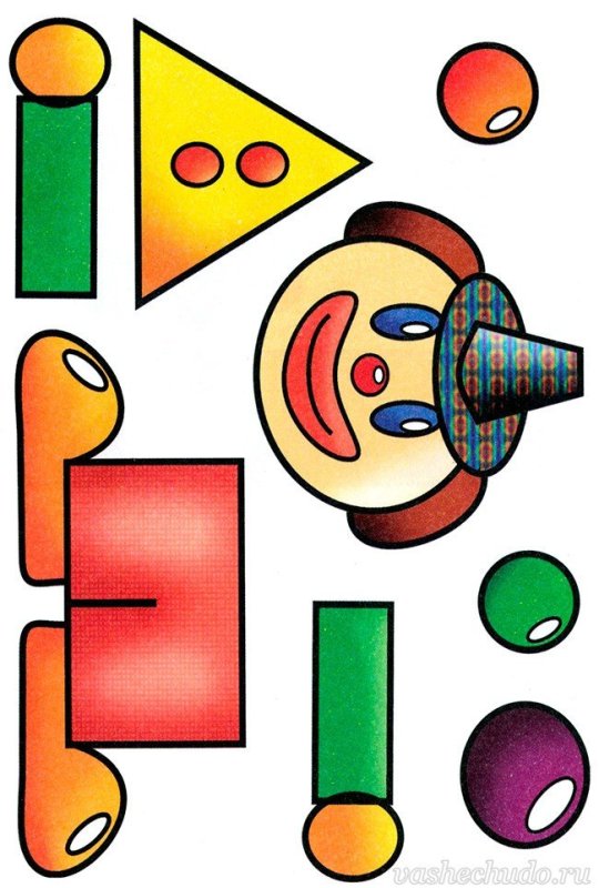 Заготовки к аппликации для детей