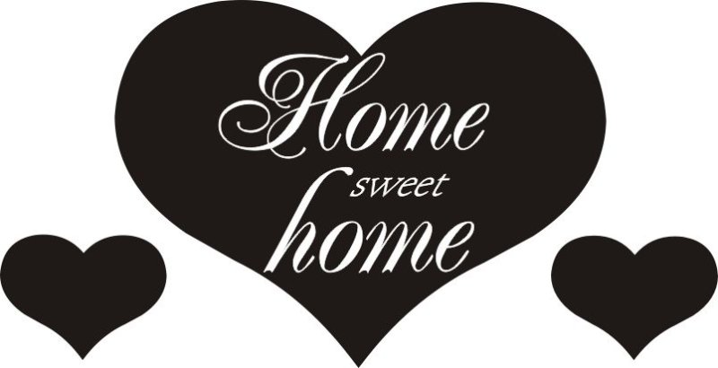Надпись Sweet Home