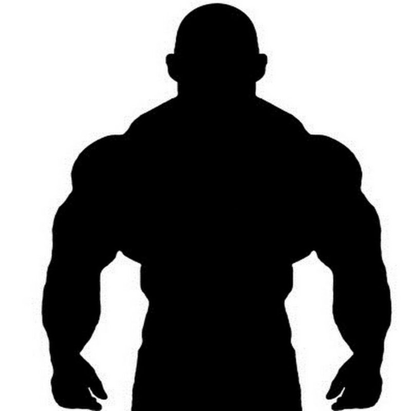 Качок силуэт