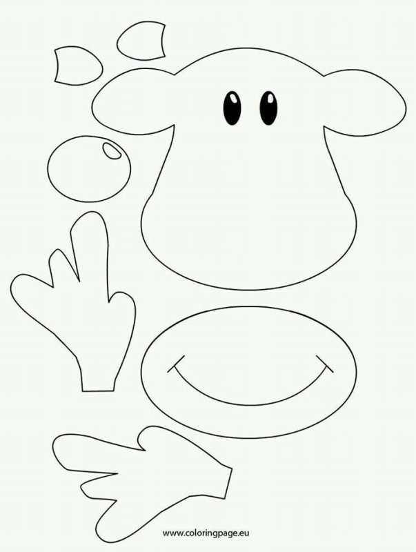 Игрушки из фетра шаблоны