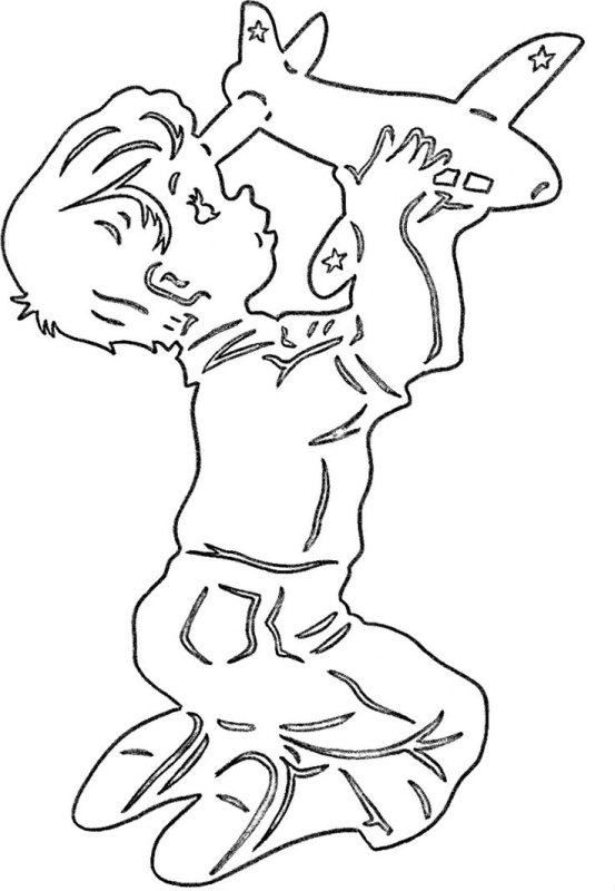 Украшение окон к Дню защиты детей