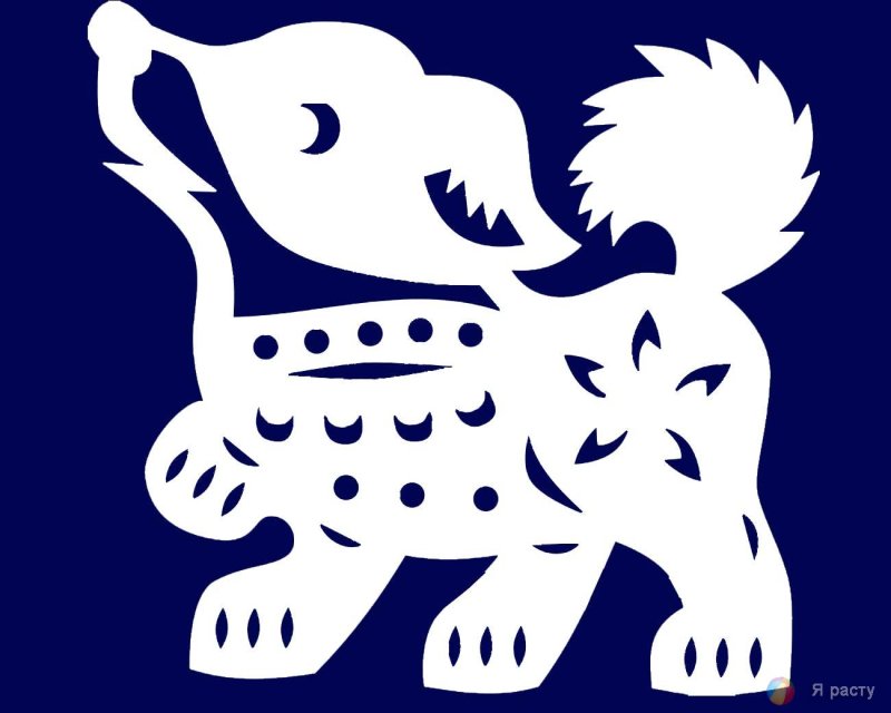 Трафареты на окна новогодние крупные