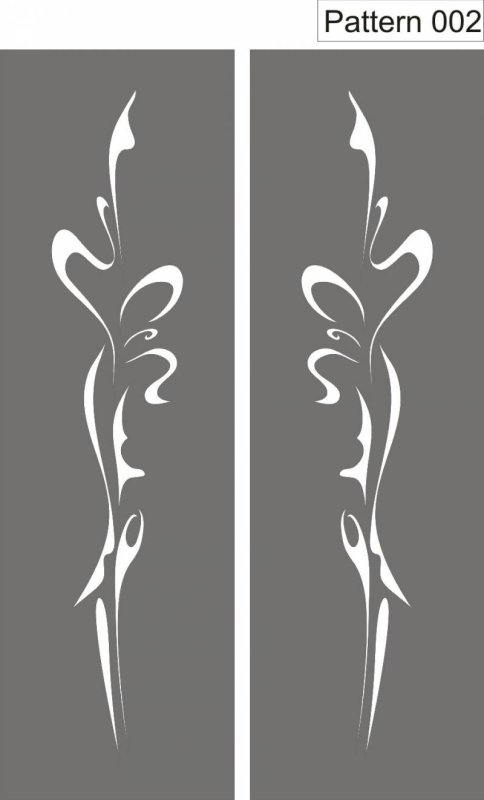 Трафарет узоры