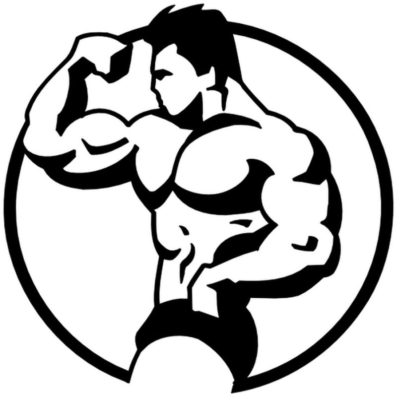 Силуэты бодибилдеров