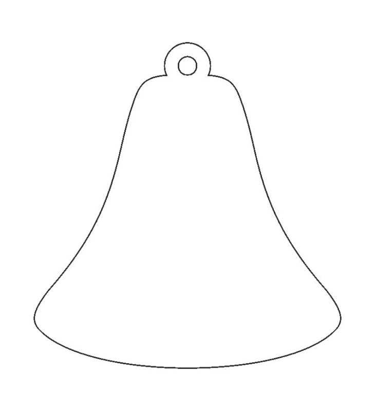 Колокольчик для вырезки