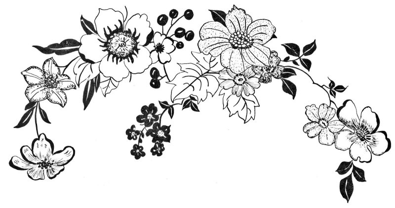 Орнамент цветы