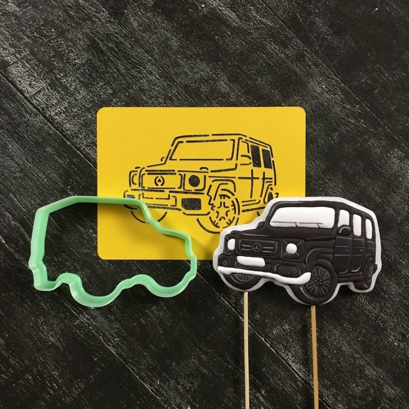 Трафарет машинки для пряника