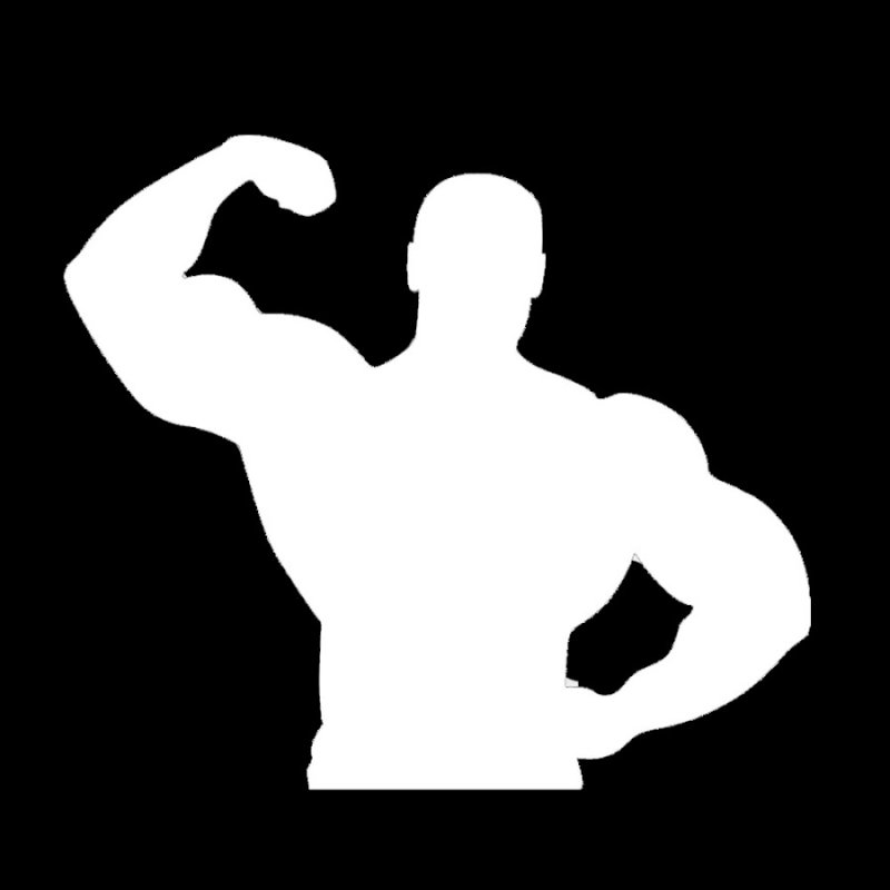 Качок силуэт