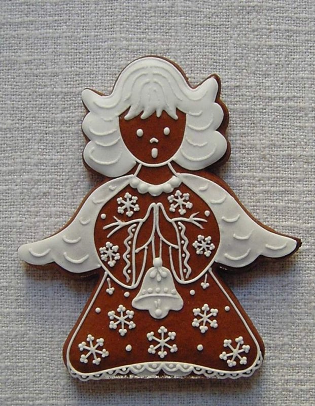 Пряник Рождественский ангел