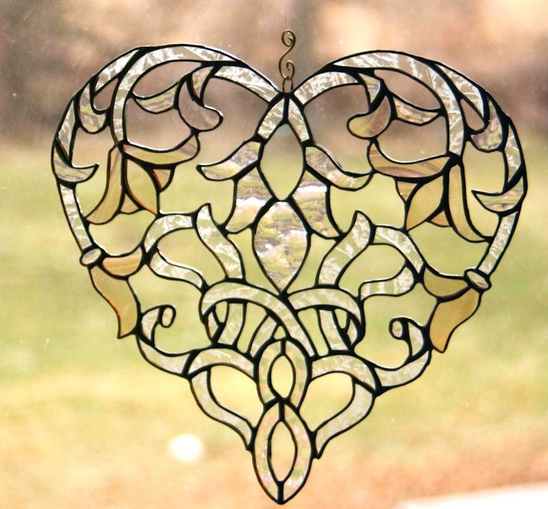 Витраж шаблон