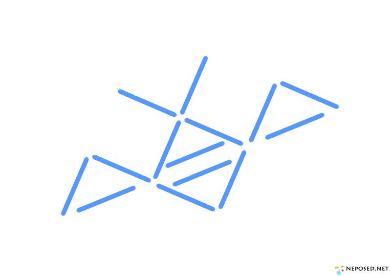 Насекомые из счетных палочек