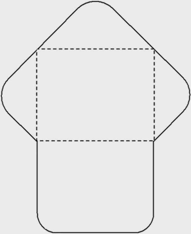 Макет конверта