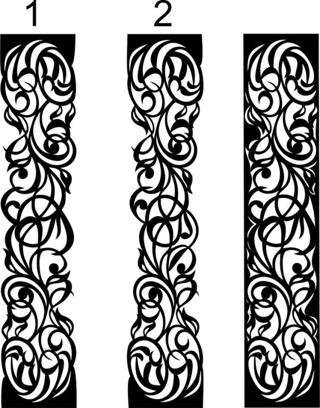 Орнамент узкий