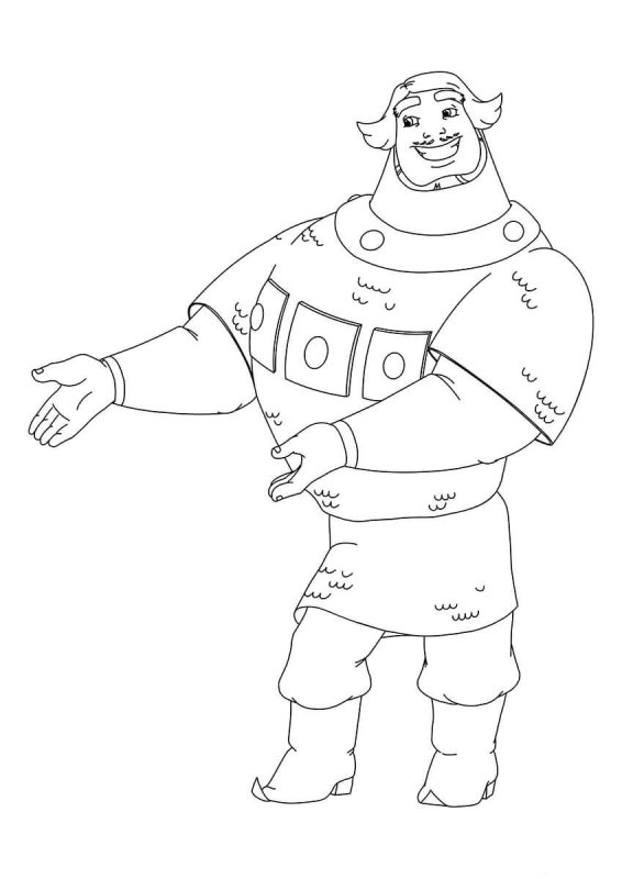 Раскраска Добрыня Никитич и Илья Муромец