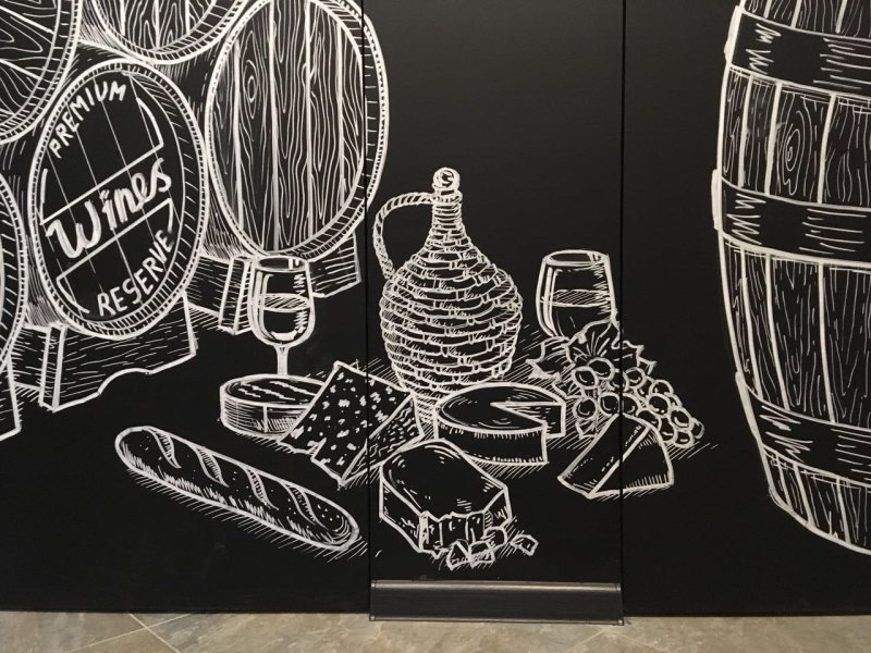 Роспись меловых досок