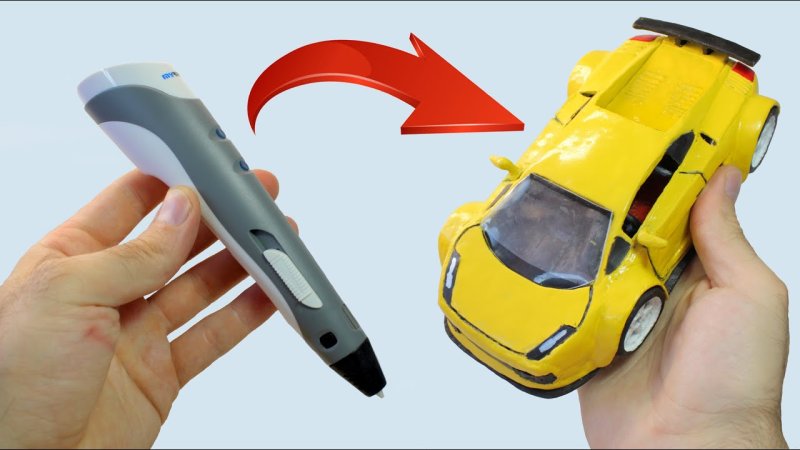 Машина 3д ручкой