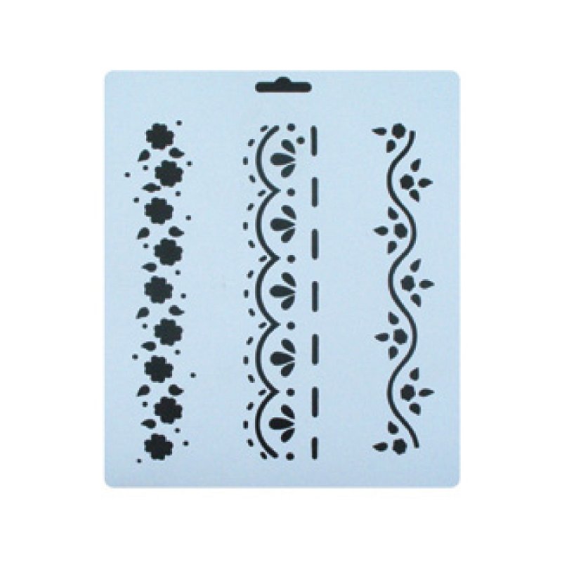 Трафарет для гибкого кирпича