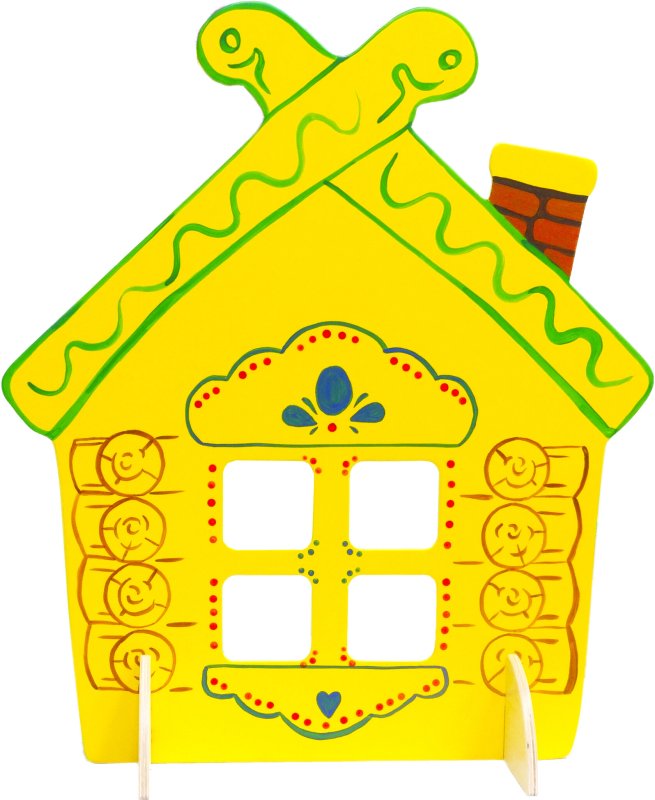 Плоскостной домик для детского сада