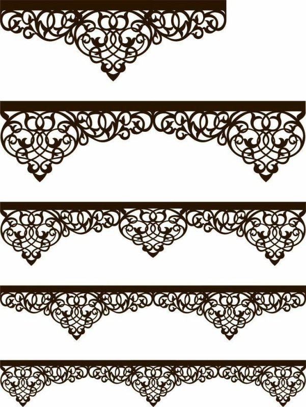 Узор для ламбрекена