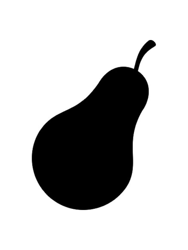 Груша с тенью