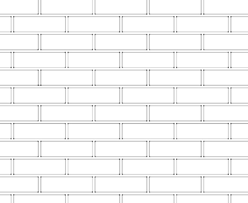 Кирпичная стена трафарет