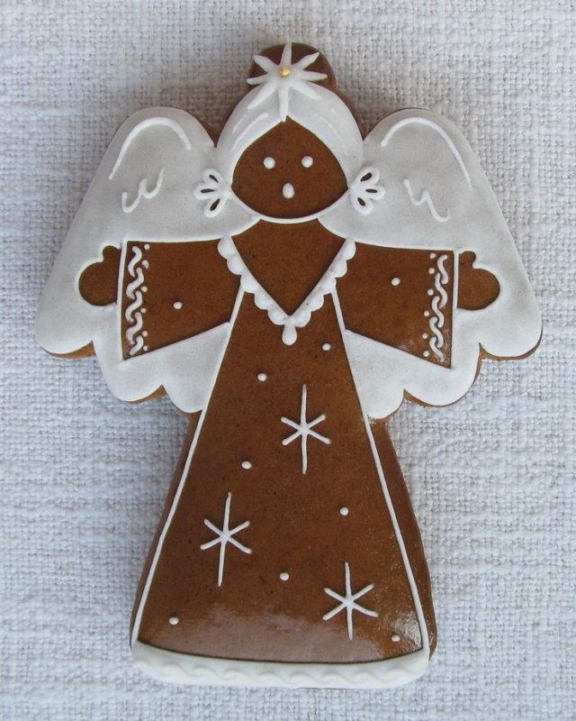 Пряник Рождественский ангел